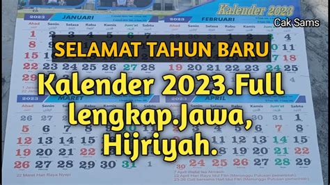 bakda mulud 2023 jatuh pada bulan apa Tak berbeda dengan kalender Masehi, kalender Jawa juga memiliki 12 nama bulan di dalamnya